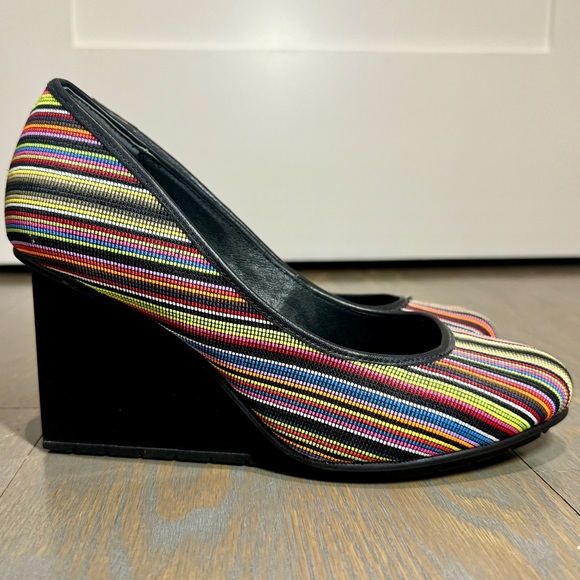 UNITED NUDE designer multicoloured unique heels. Size 39 or 8.5 US (fit small). - Picture 4 of 5